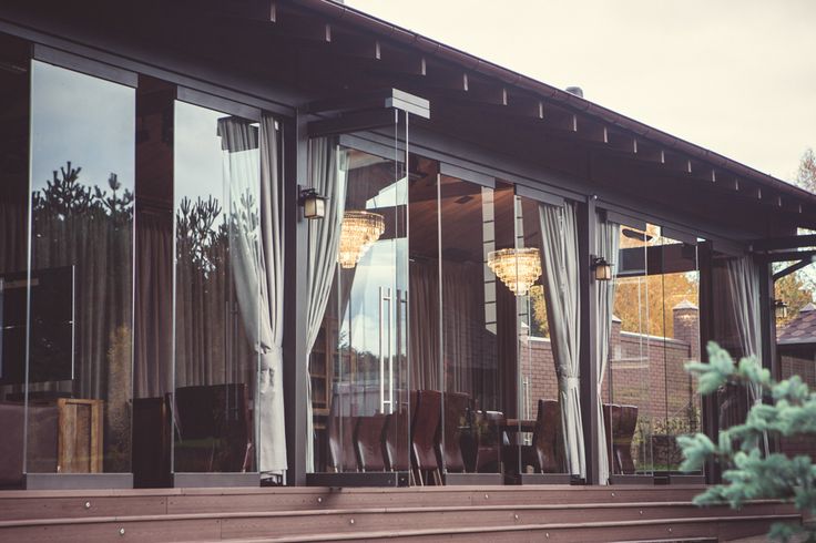 Распашное остекление